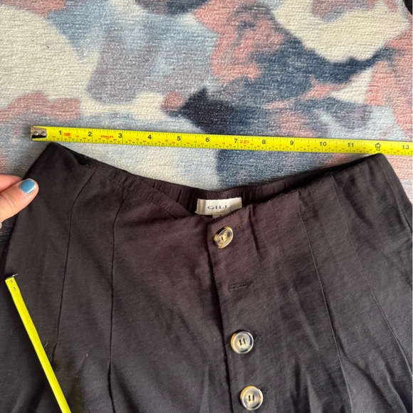 Gill Women's Black Button-Front Trousers - Picture 4 of 5
